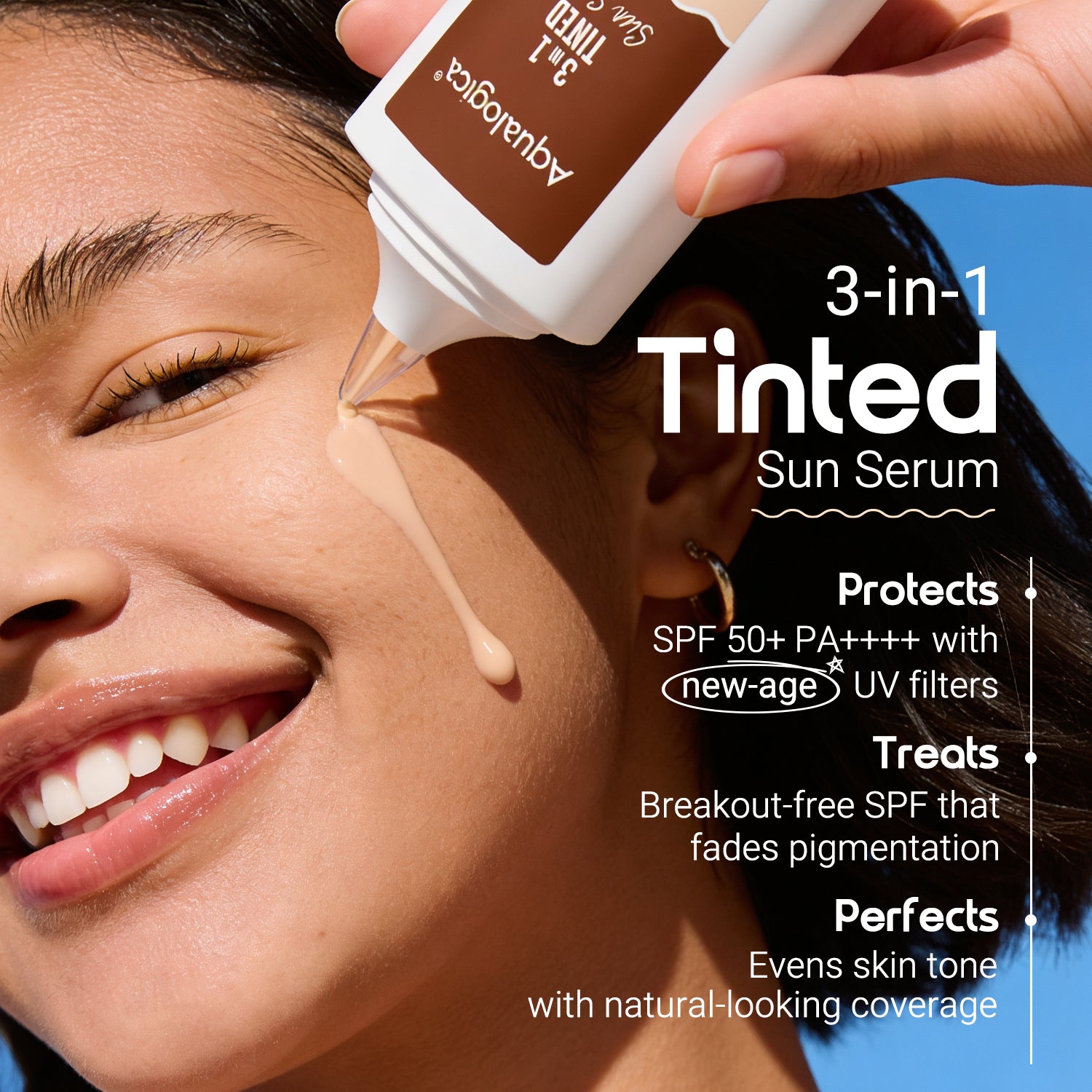 3-in-1 Tinted Sun Serum - Pearl | 50g