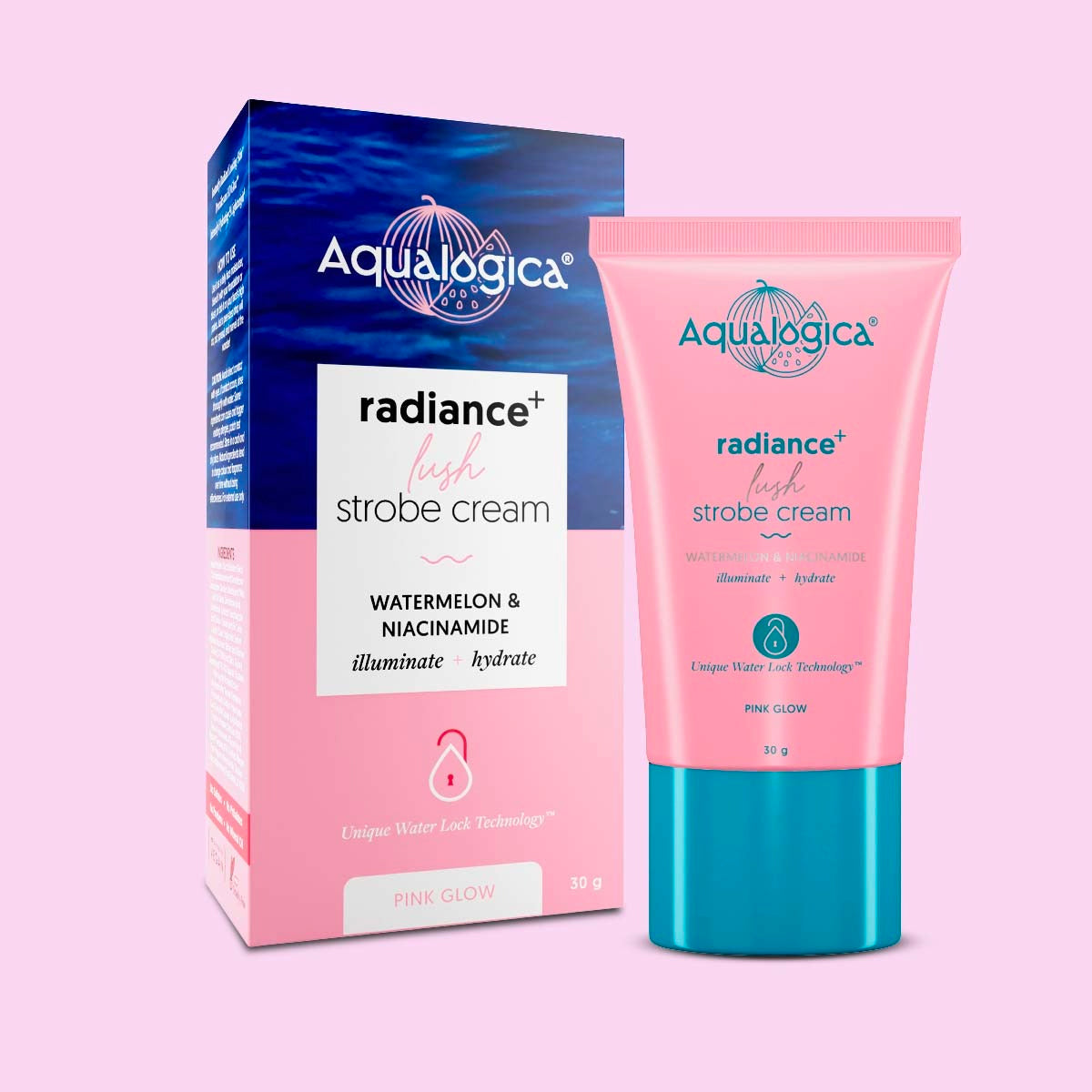 Radiance+ Lush Strobe Cream with Watermelon & Niacinamide for Instant HD Glow - 30g