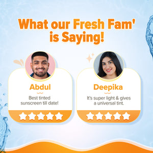 What our Fresh Fam' is saying