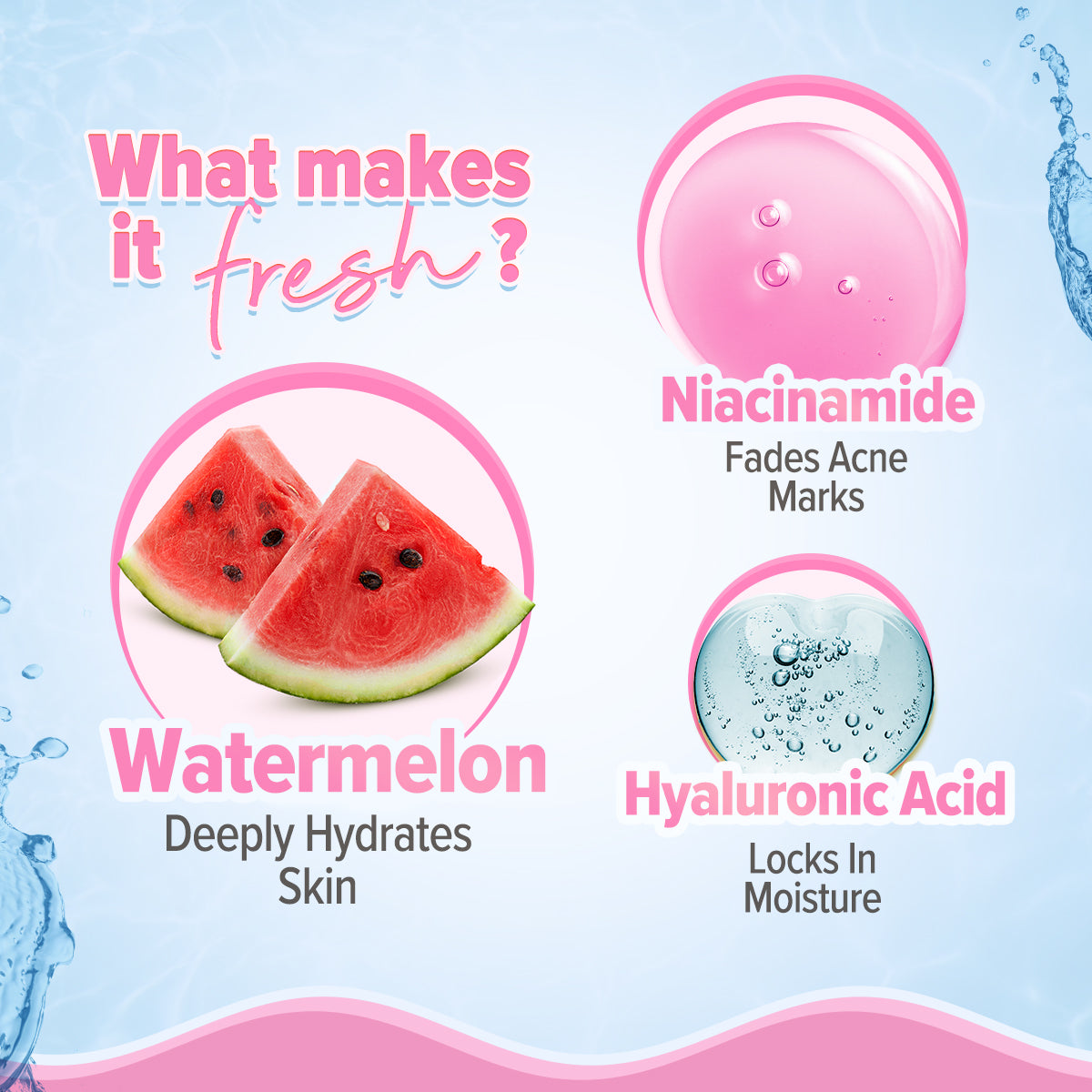Radiance+ Oil Free Moisturizer with Watermelon and Niacinamide - 100g (Pack of 2)