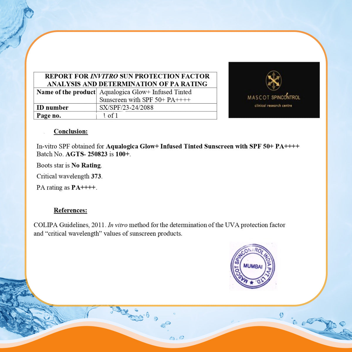 Glow+ Infused Tinted Sunscreen - 50 g (Pack of 2)