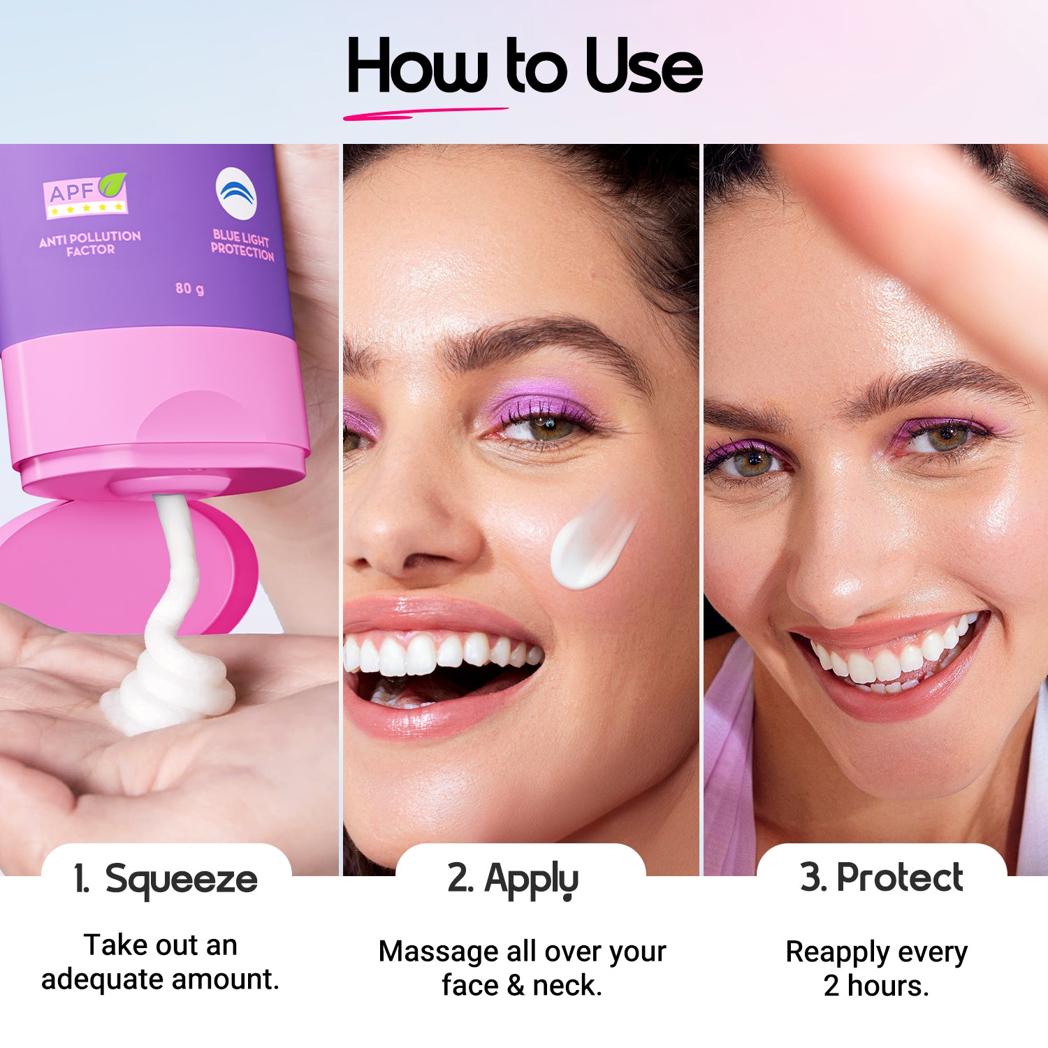 Illuminate+ Dewy Sunscreen SPF 50+ PA++++ with Wild Berries & Alpha Arbutin - 80 g(Pack of 2)