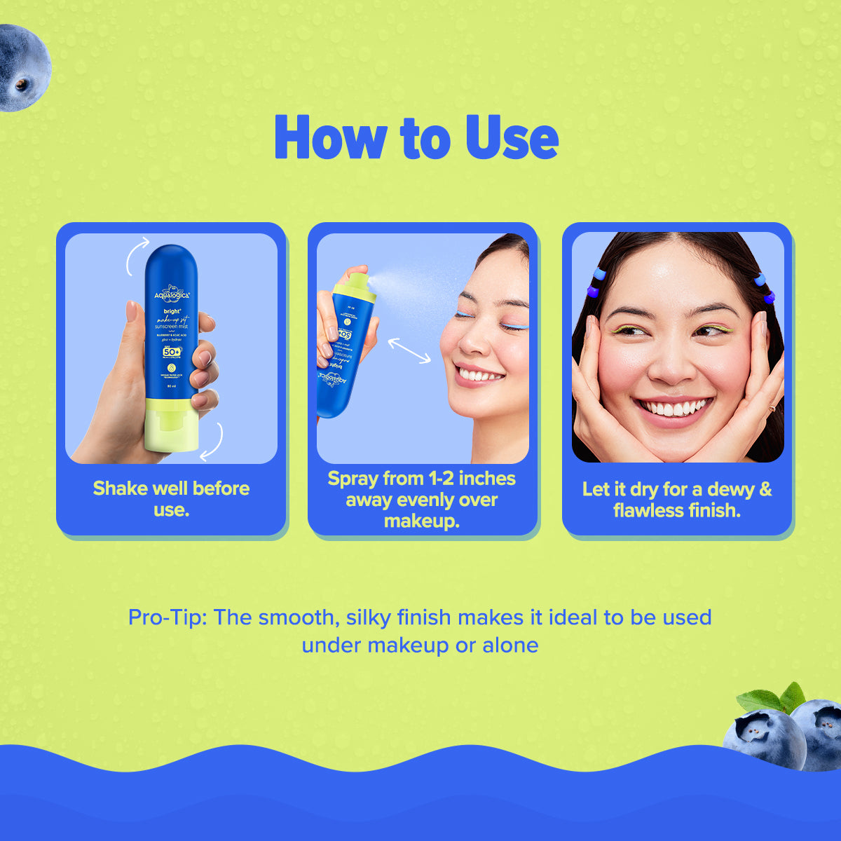 Bright+ Make-up Set Sunscreen Mist 80ml
