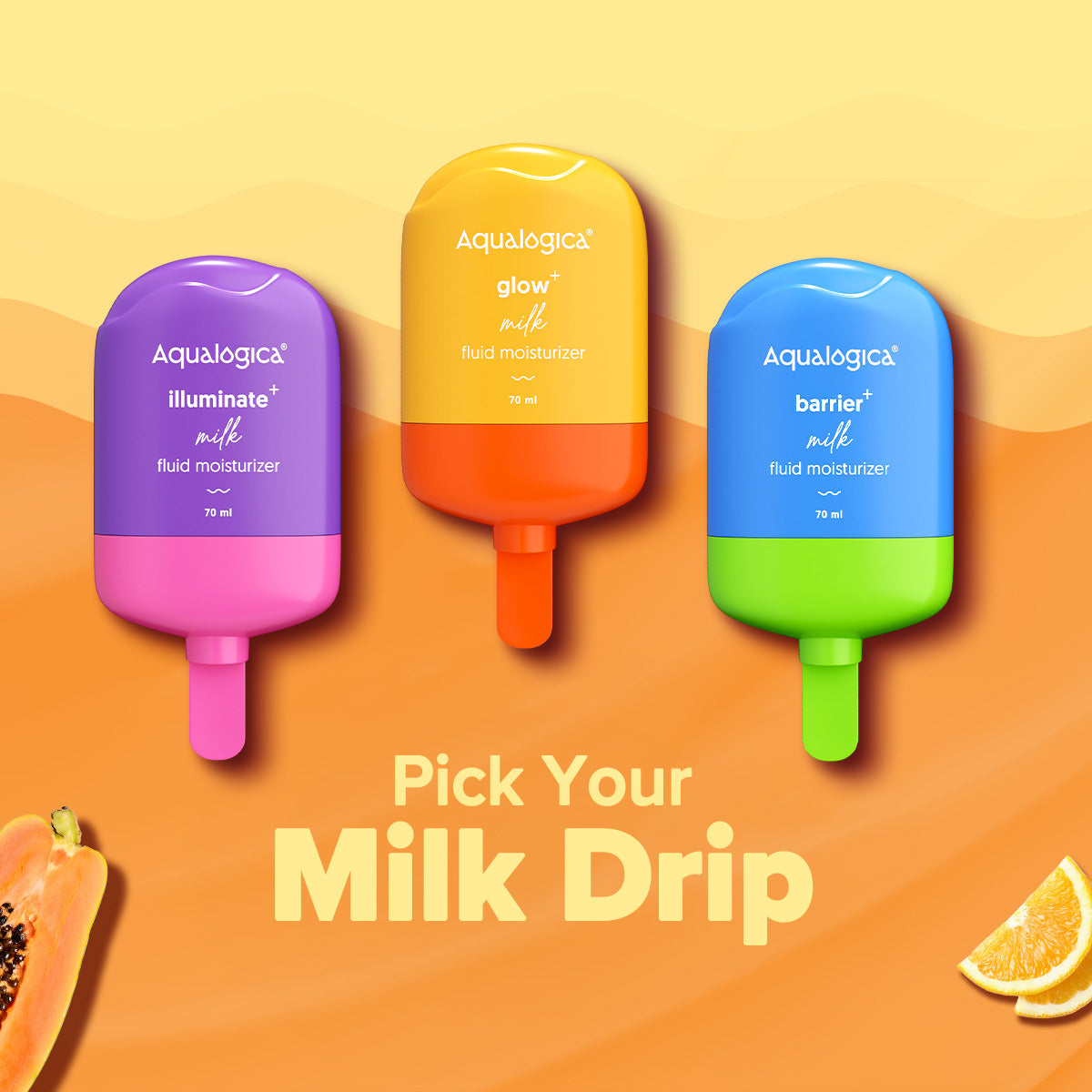 Glow+ Milk Fluid Moisturizer 70ml