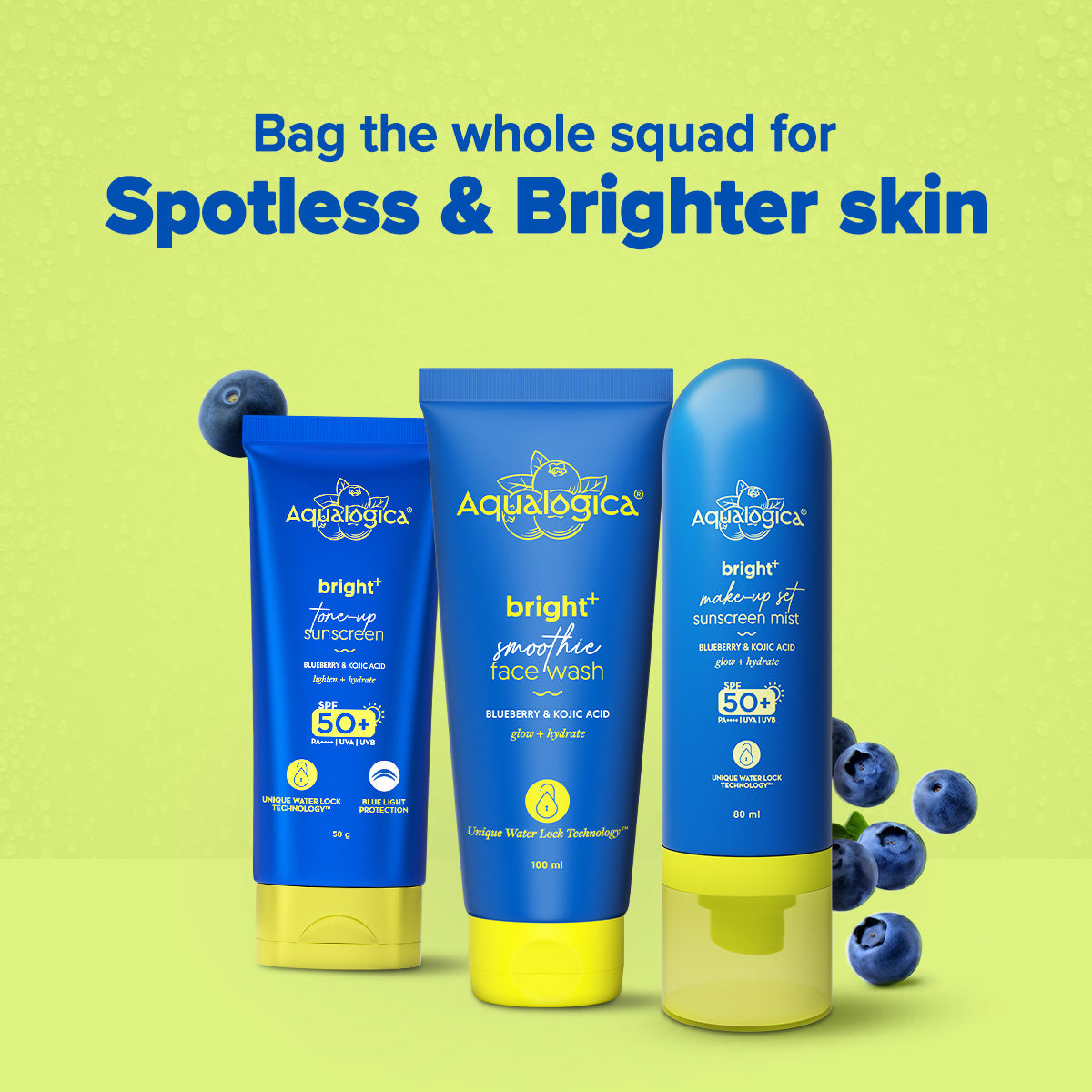 Bright+ Make-up Set Sunscreen Mist 80ml