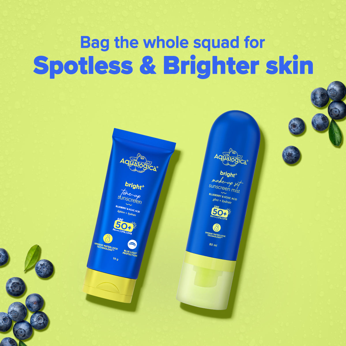 Bright+ Make-up Set Sunscreen Mist 80ml
