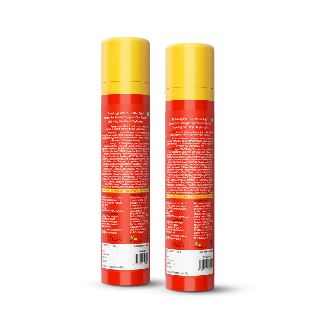 Detan+ Dewy Sunscreen - 50g - Pack of 2