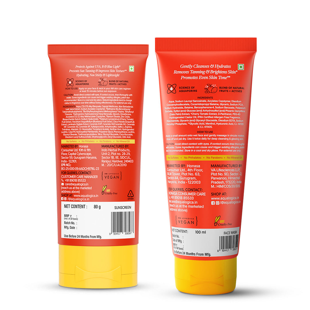 Detan+ Cleanse & Protect Combo