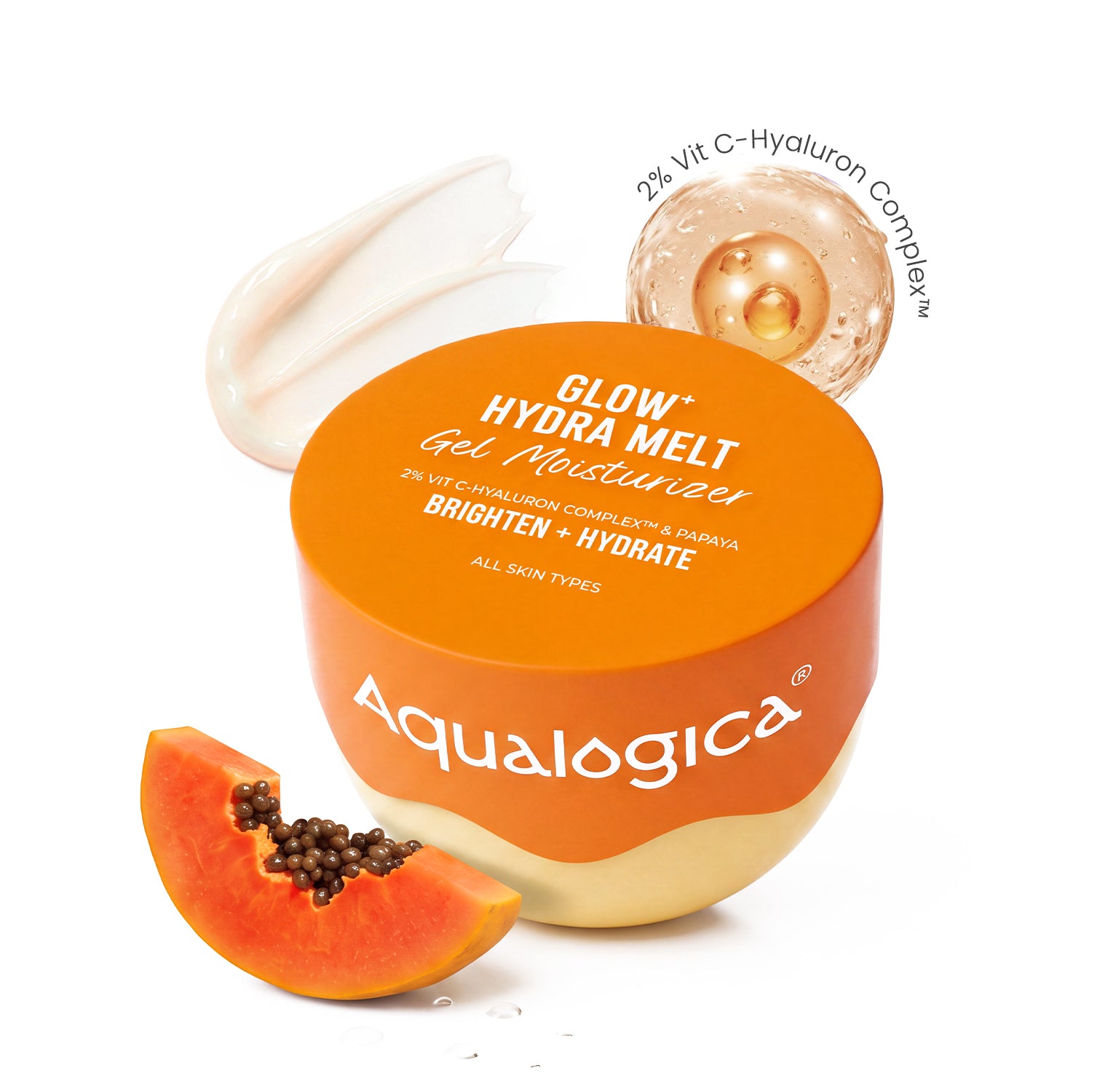 Glow+ Hydra Gel Moisturizer with Vitamin C & Papaya - 100 g