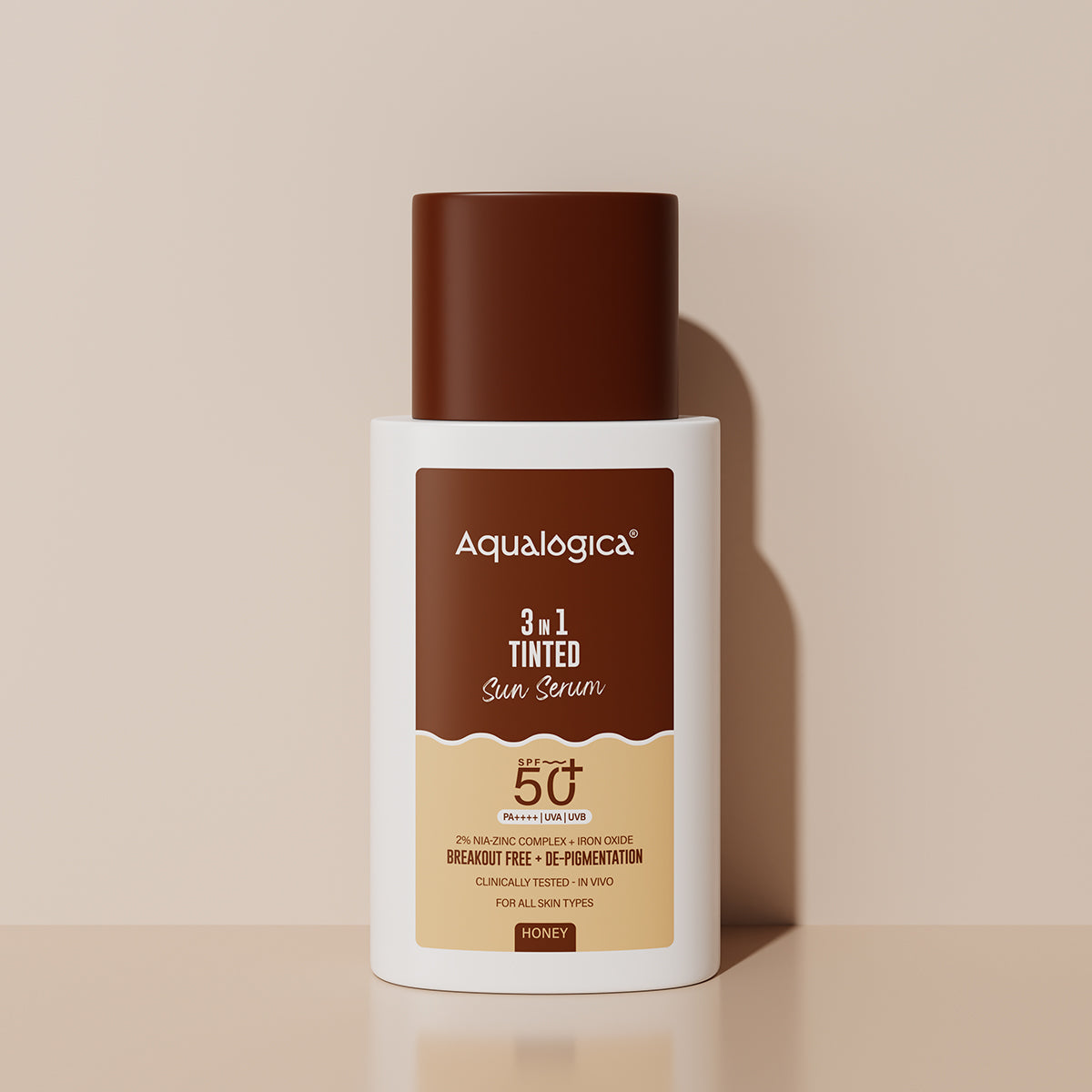 3-in-1 Tinted Sun Serum - Honey | 50g