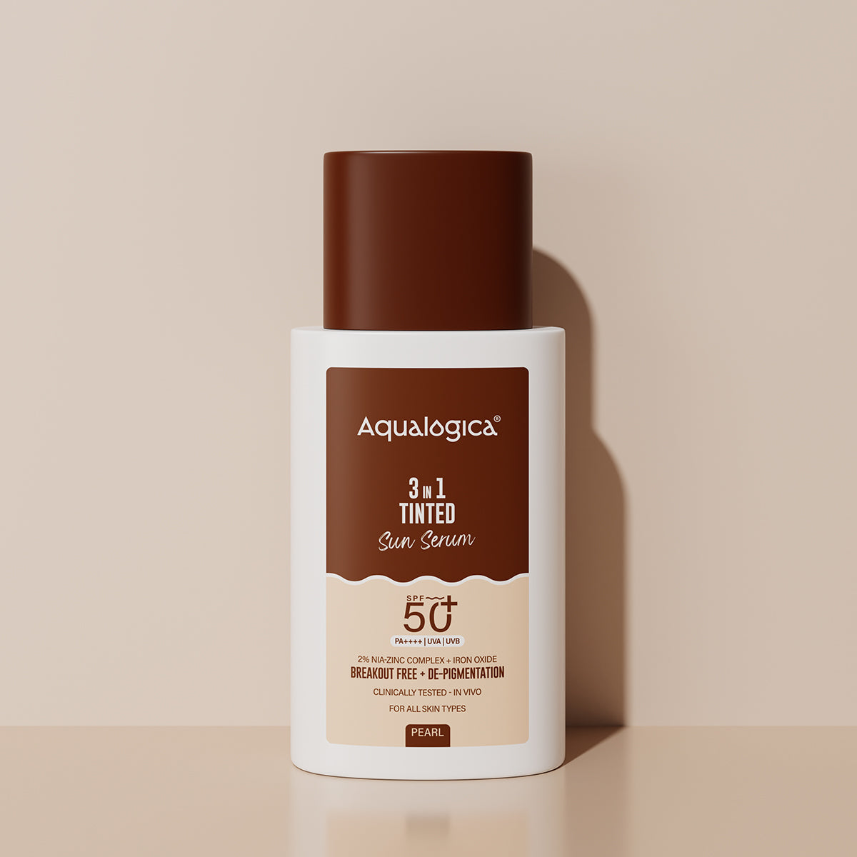 3-in-1 Tinted Sun Serum - Pearl | 50g