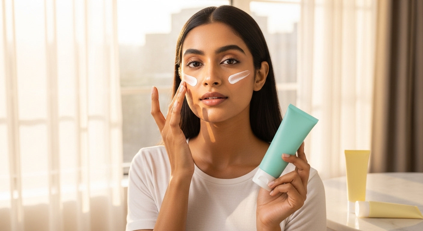 Indian Skin Ke Liye Best Sunscreen: Glowing & Non-Sticky