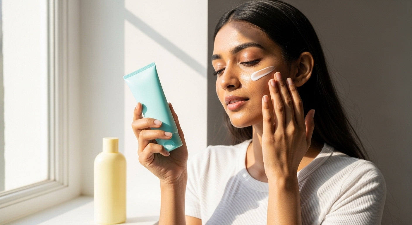 Indian Skin Ke Liye Best Sunscreen: Glowing & Non-Sticky