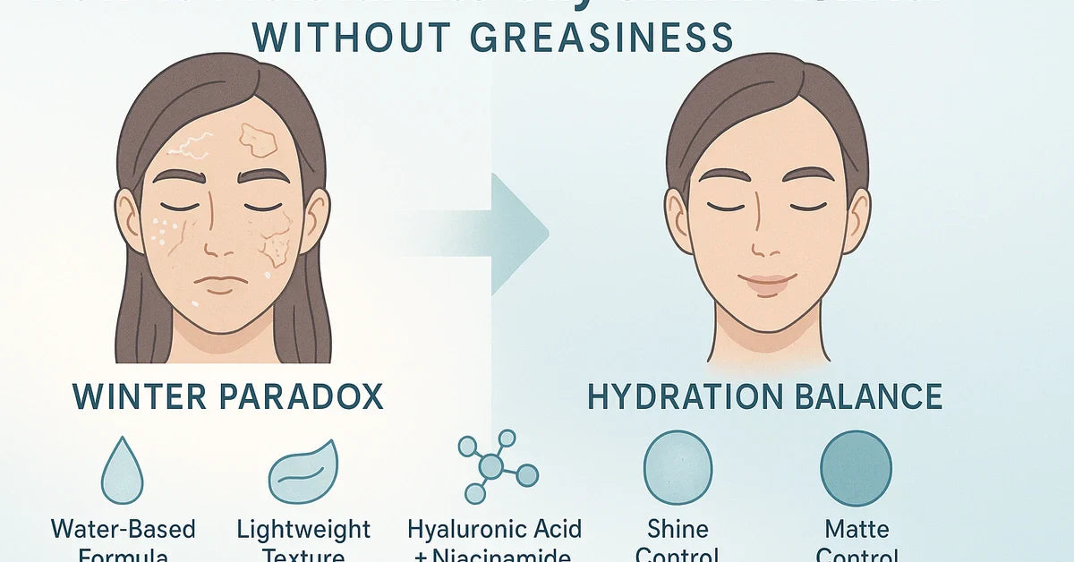 moisturize oily skin in winter