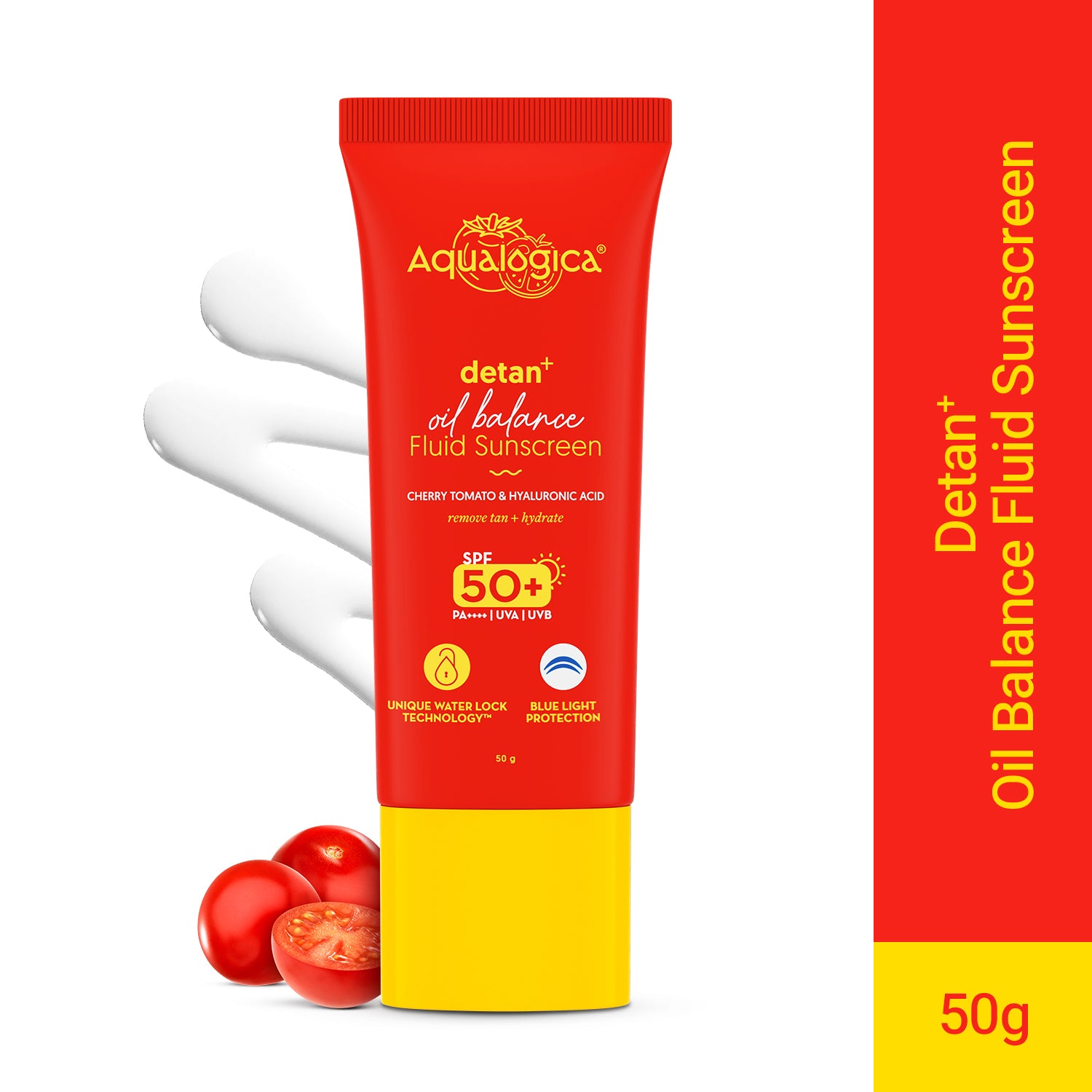 Detan+ Oil Balance Fluid Sunscreen for Oily Skin - 50g
