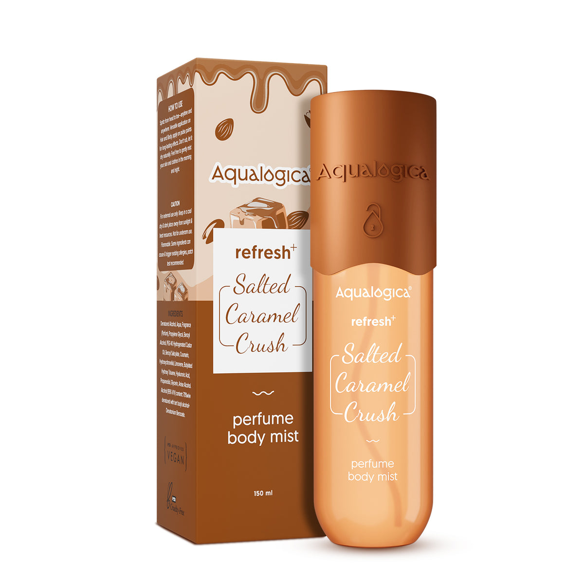 Refresh+ Perfume Body Mist - Salted Caramel Crush 150ml