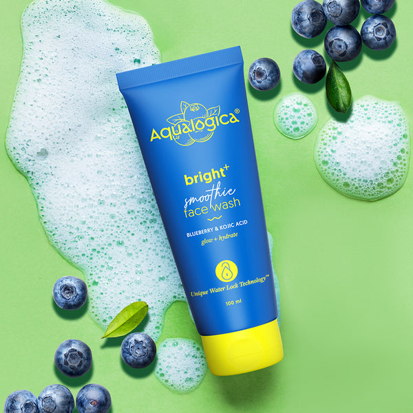 Aqualogica Bright+ Smoothie Face wash SPF 50 PA++++ 50g