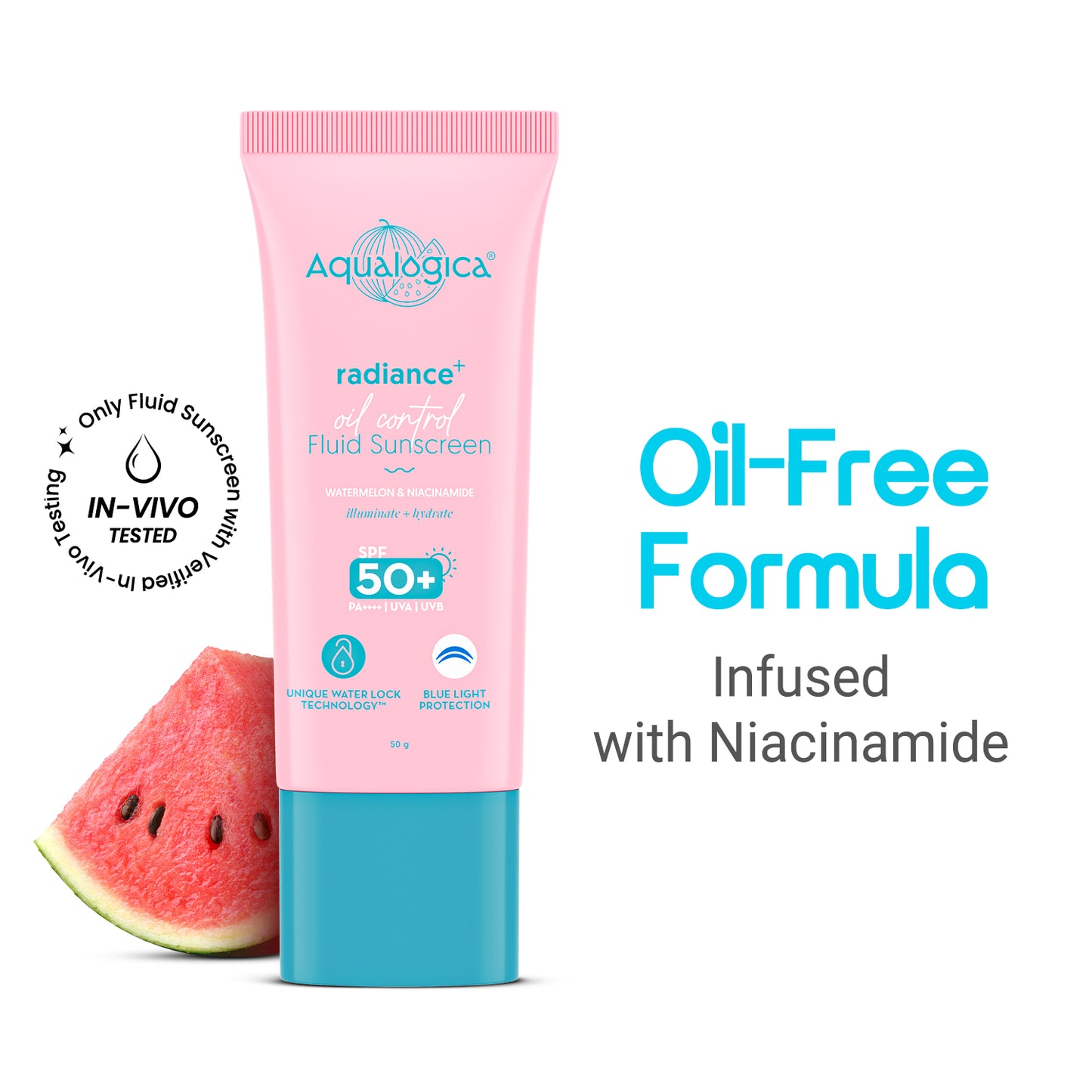 Radiance+ Oil Control Fluid Sunscreen for Oily Skin - 50g
