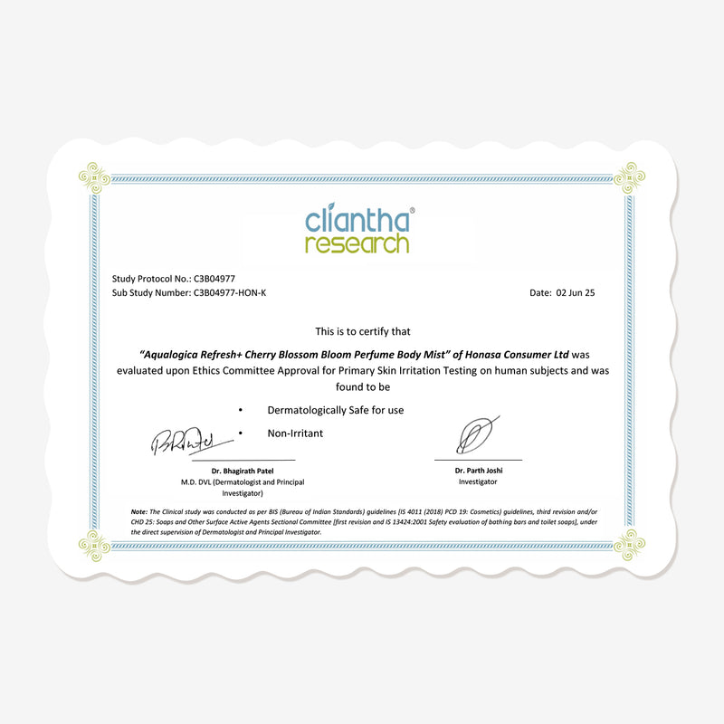 Dermatologically Safe