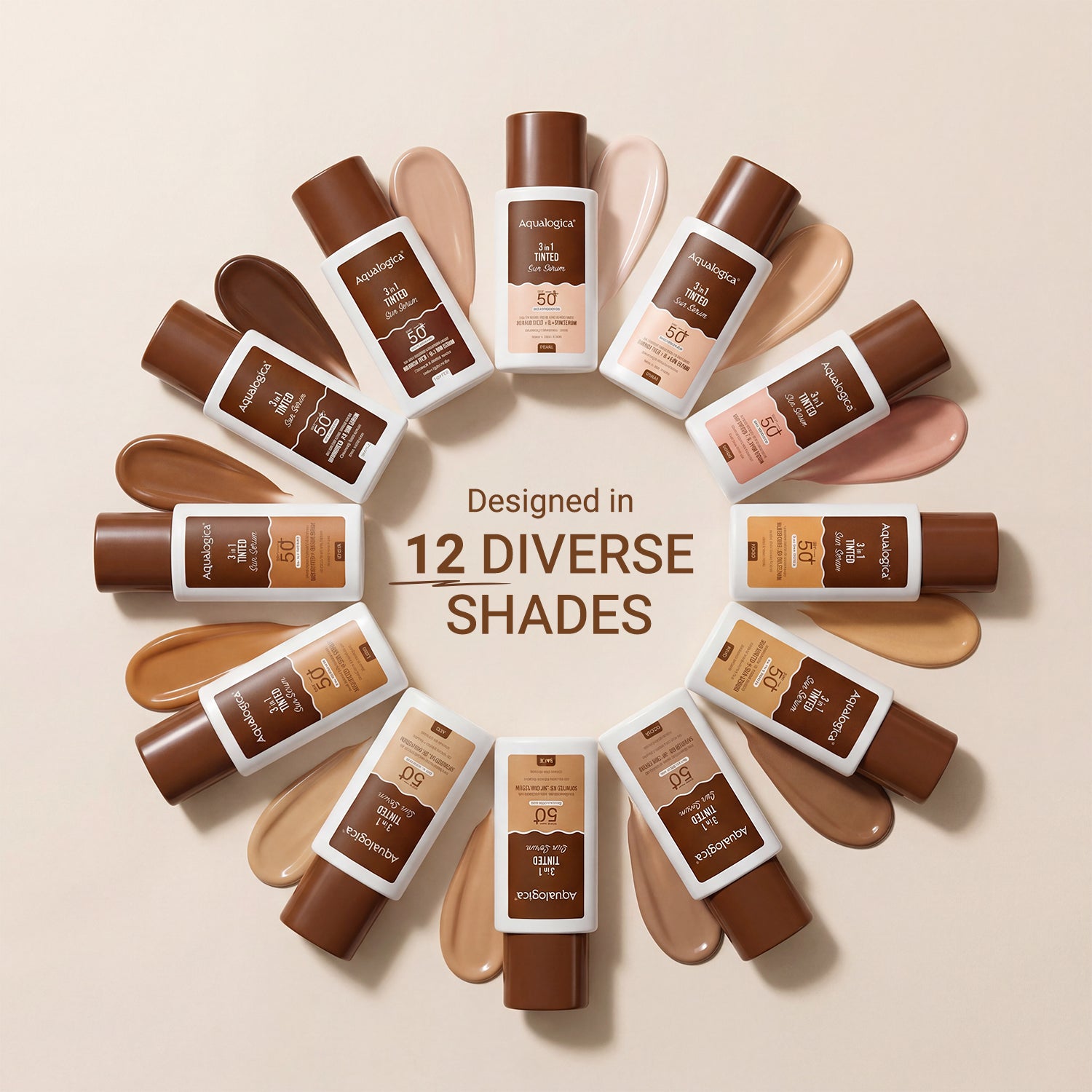 3-in-1 Tinted Sun Serum - Mocha | 50ml