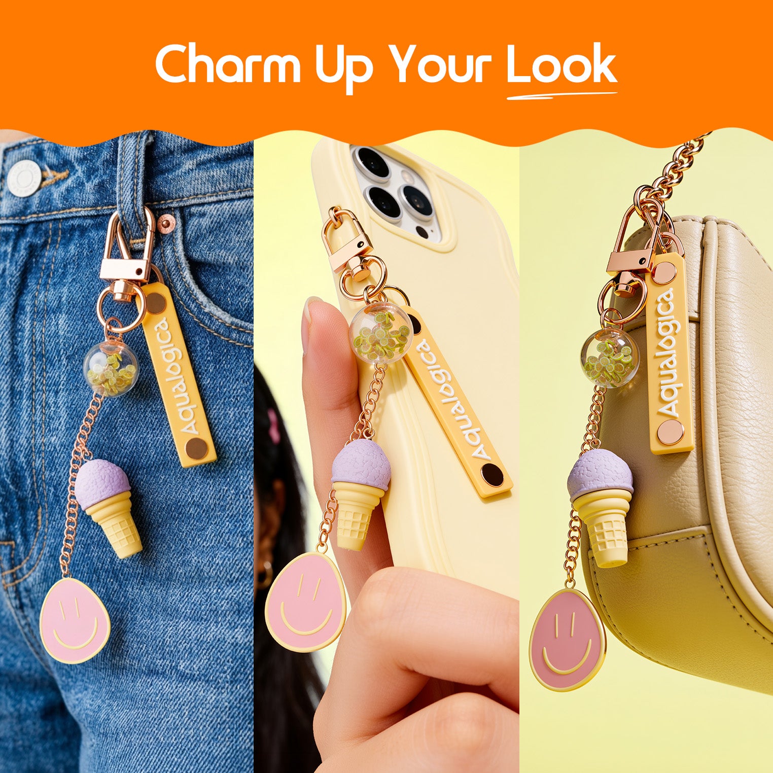 Glow+ Born to Glow - Gift Set with Sling bag & charms