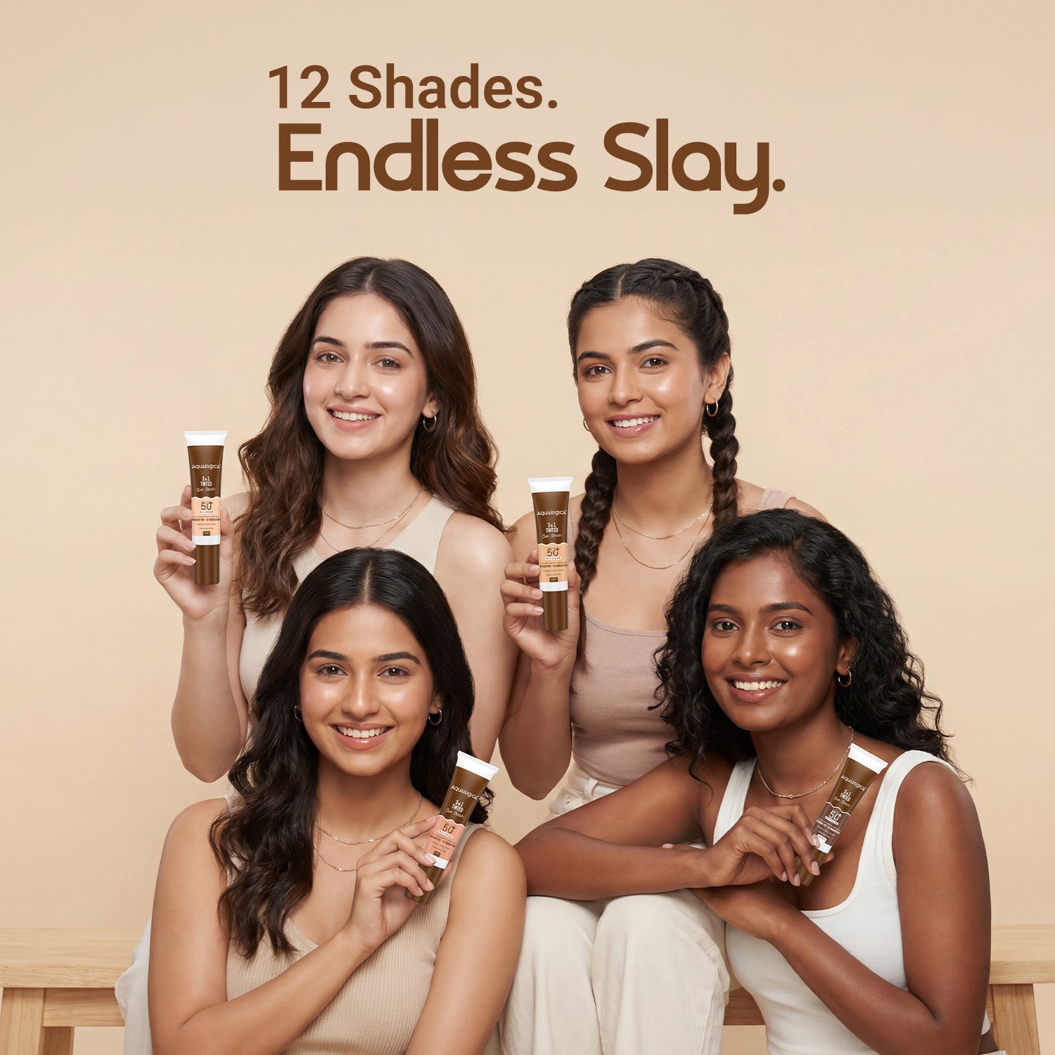 3-in-1 Tinted Sun Serum - Ivory | Trial Pack | 10ml