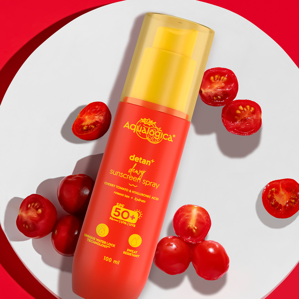 Aqualogica Detan+ Dewy Sunscreen Spray SPF 50 PA++++ 50g
