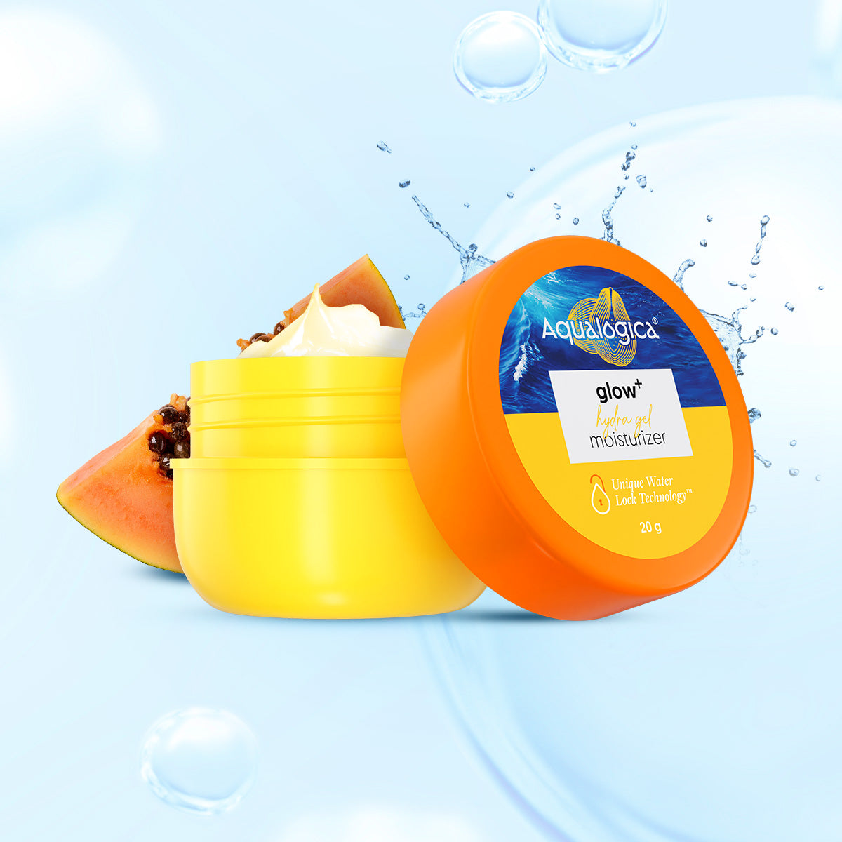 FREEBIE - Glow+ Hydra Gel Moisturizer with Vitamin C & Papaya - 20 g