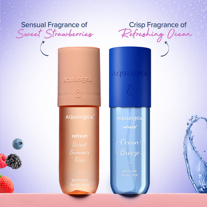 Refresh+ Sea Breeze & Sweet Berry Body Mist Duo