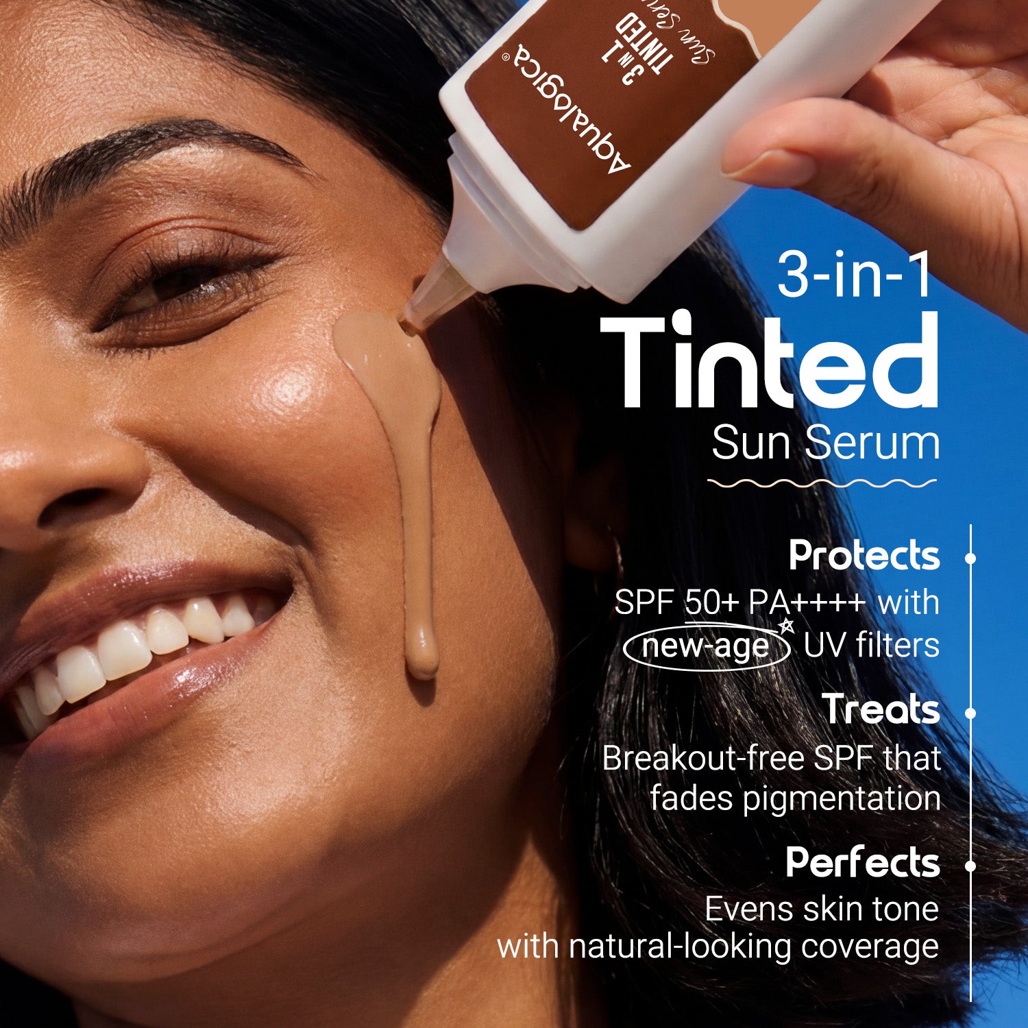 3-in-1 Tinted Sun Serum - Beige | 50ml