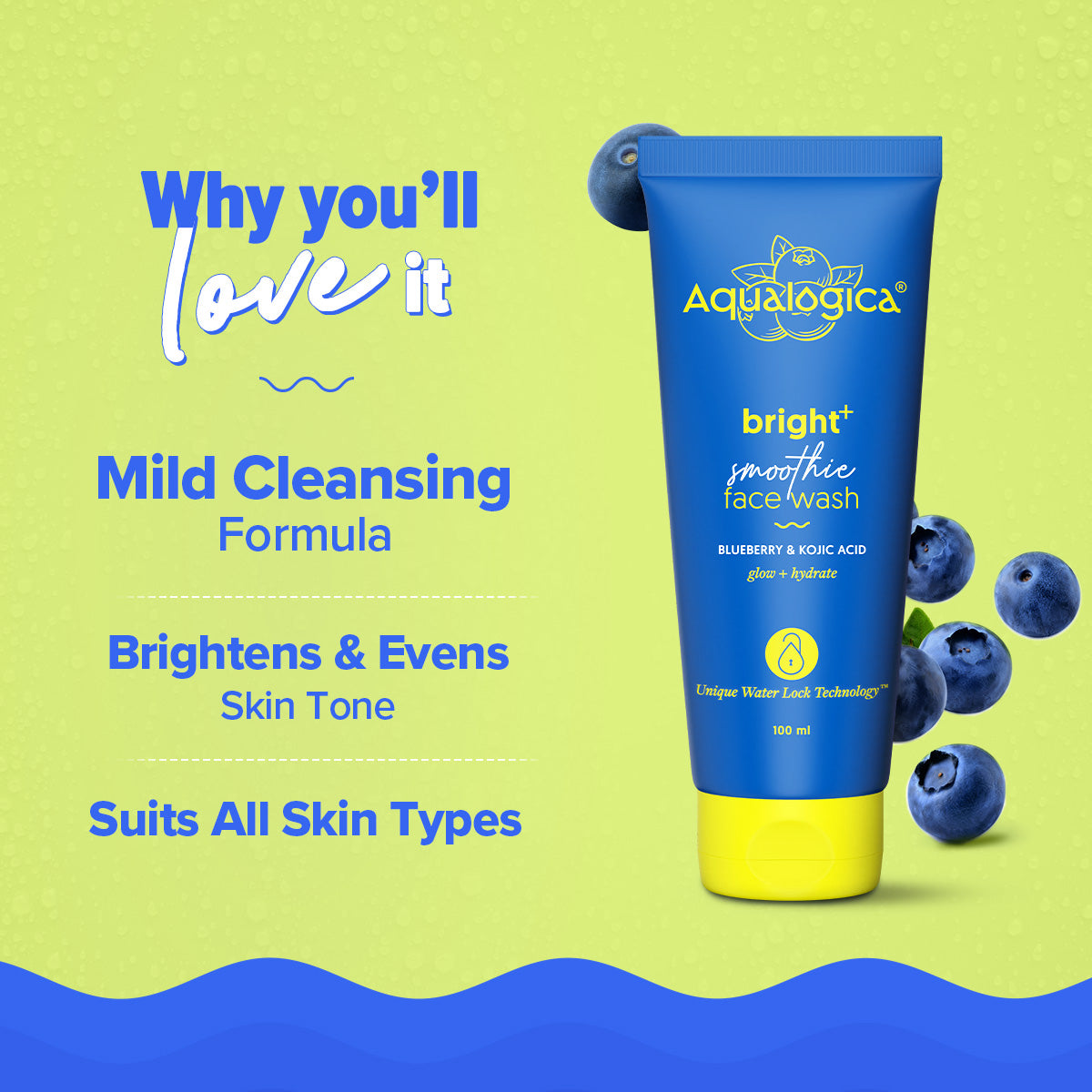 Bright+ Smoothie Face Wash 100ml