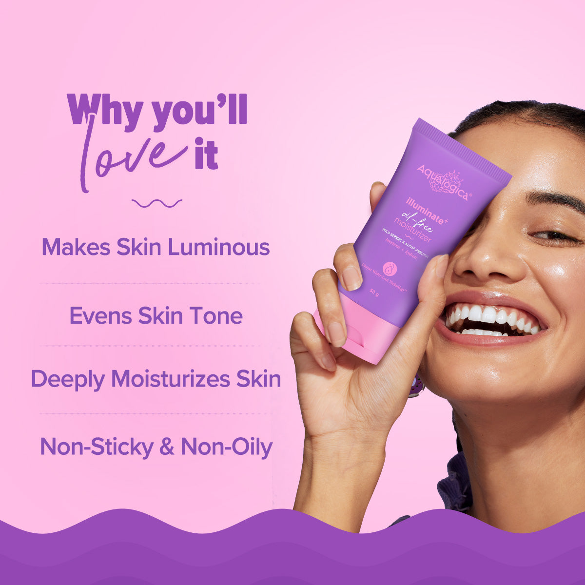 Illuminate+ Oil-free Moisturizer with Wild Berries and Alpha Arbutin -  50g