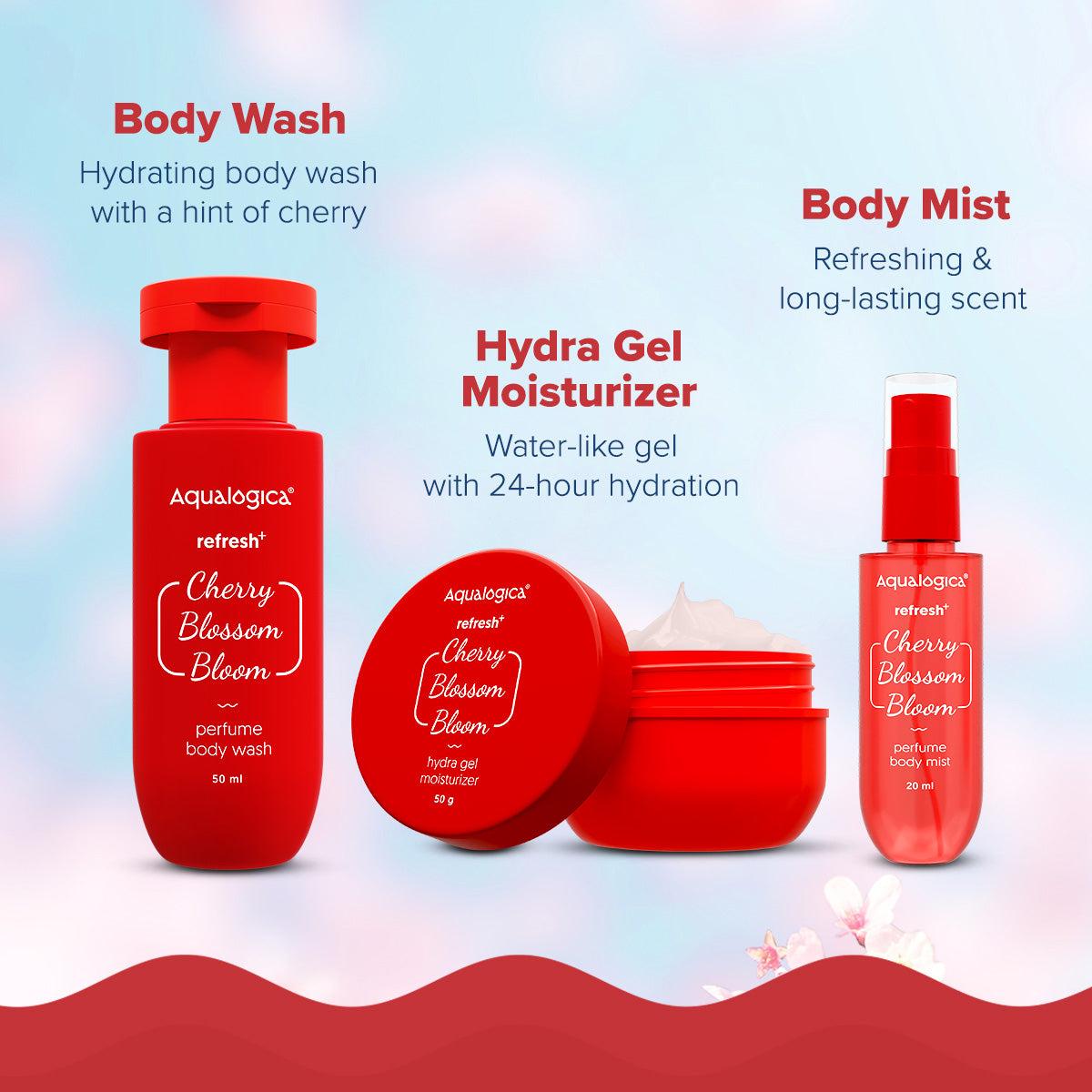Refresh+ Body Care Set - Cherry Blossom Bloom