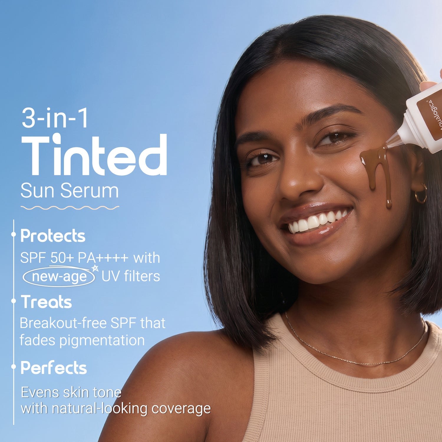 3-in-1 Tinted Sun Serum - Espresso | 50ml