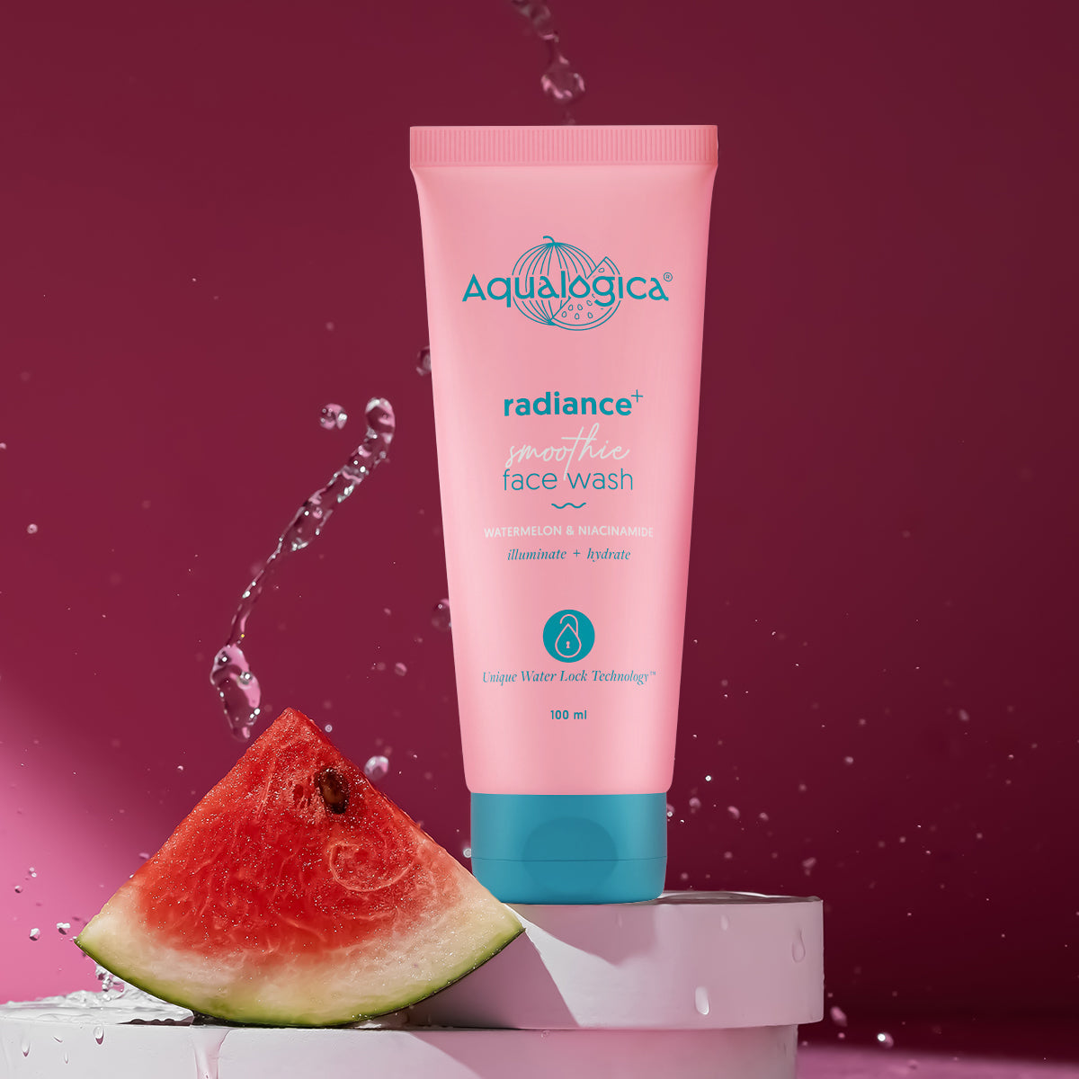 FREEBIE Radiance+ Smoothie Face Wash with Watermelon & Niacinamide for Clear & Oil-Free Skin - 100ml