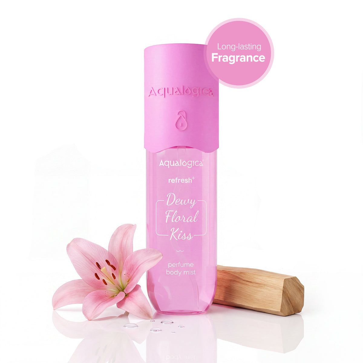 Refresh+ Dewy Floral Kiss Perfume Body Mist with Zemea & Hyaluronic Acid- 150 ml
