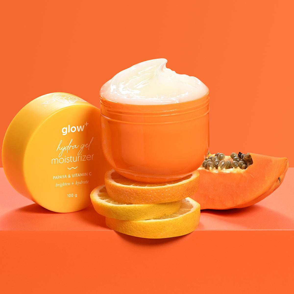 Glow+ Hydra Gel Moisturizer with Vitamin C & Papaya - 100 g