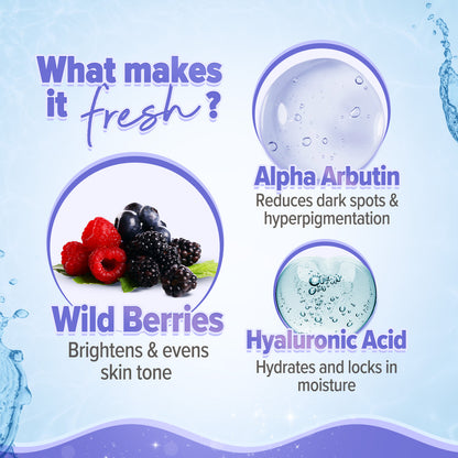 Illuminate+ Lush Strobe Cream with Wild Berries & Alpha Arbutin for Instant HD Glow - 30g