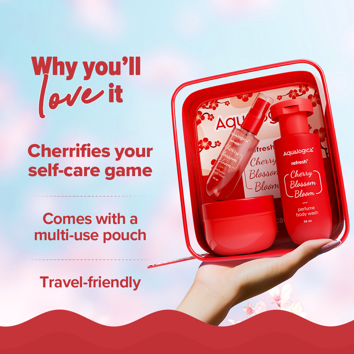Refresh+ Body Care Set - Cherry Blossom Bloom