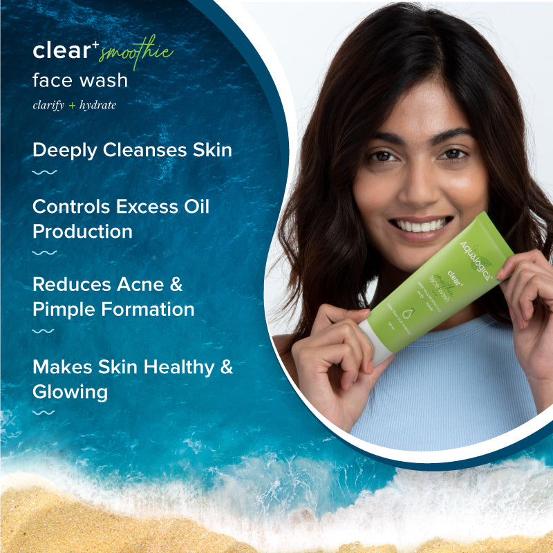 Clear+ Smoothie Face Wash 100ml -  (Pack of 2)