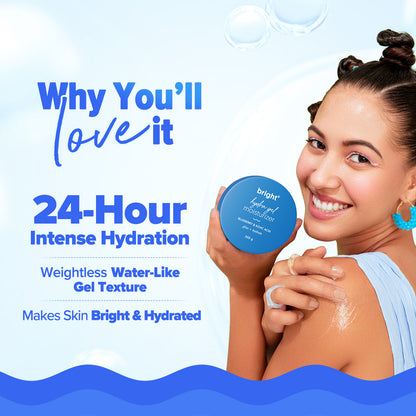 Bright+ Hydra Gel Moisturizer with Blueberry & Kojic Acid - 200 g