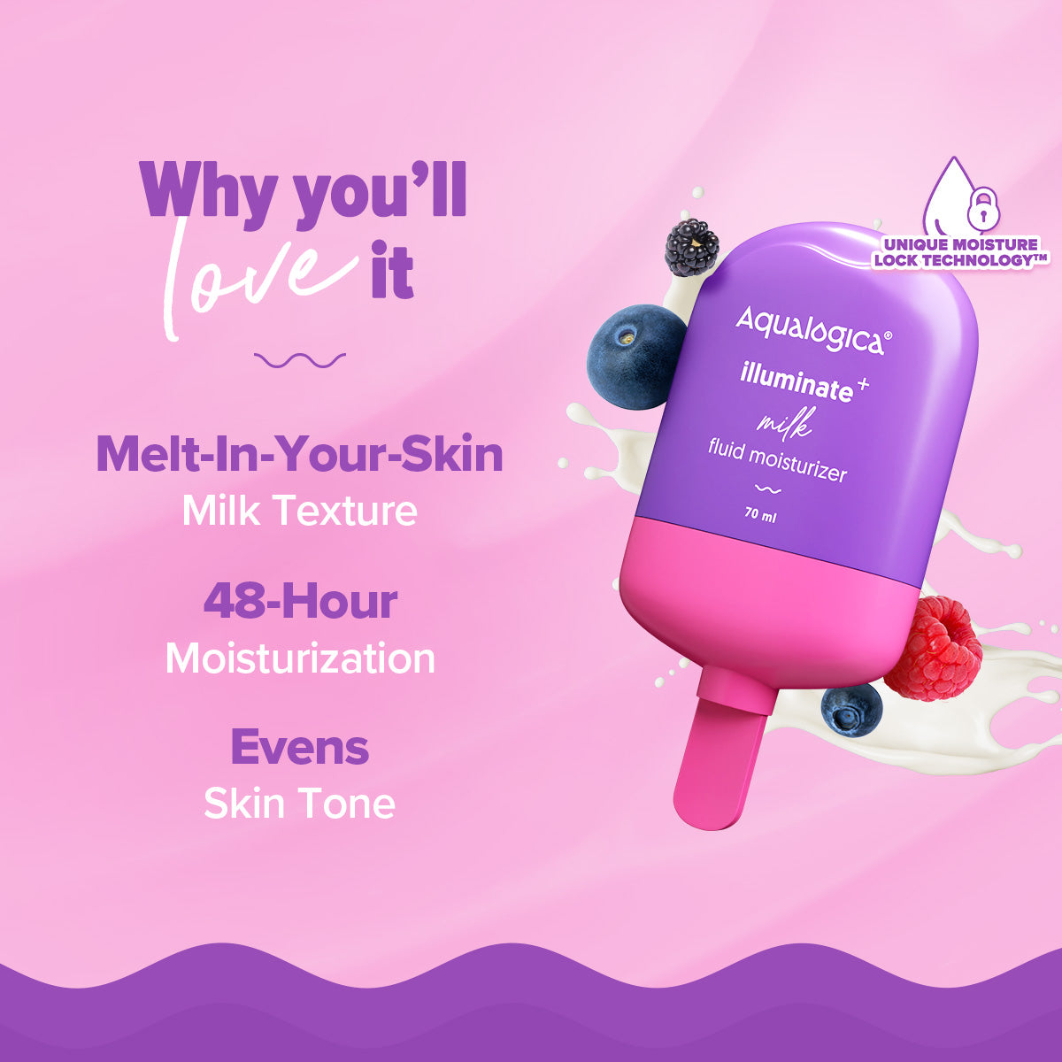 Illuminate+ Milk Fluid Moisturizer - 70ml