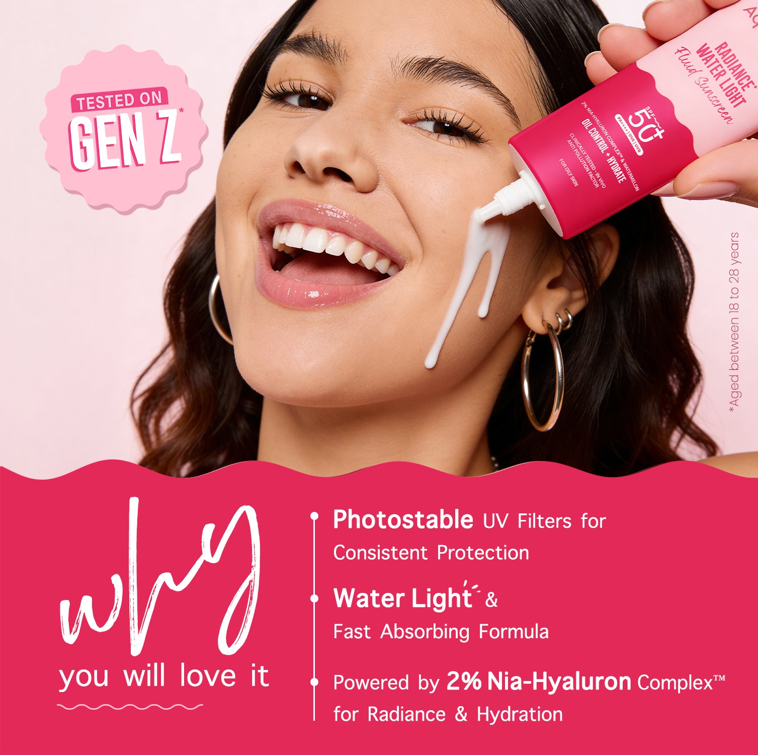 Radiance+ Water Light Fluid Sunscreen - 50g