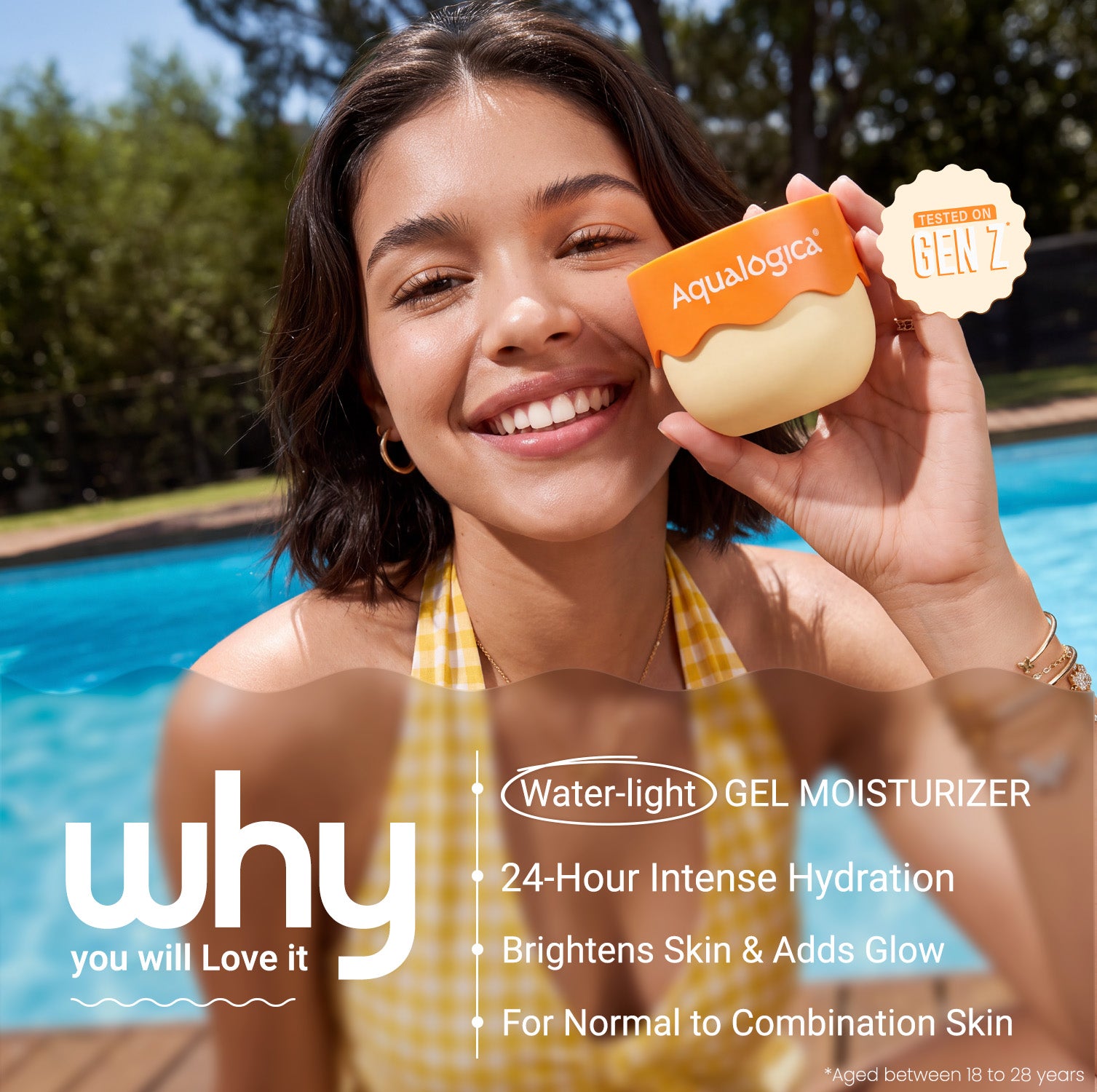 Glow+ Hydra Gel Moisturizer with Vitamin C & Papaya - 100 g