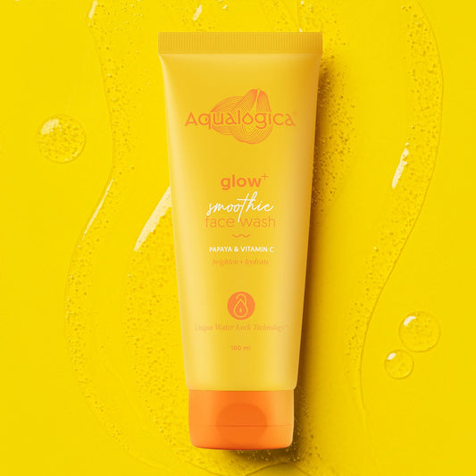 Glow+ Smoothie Face Wash with Papaya & Vitamin C for Glowing Skin - 100ml