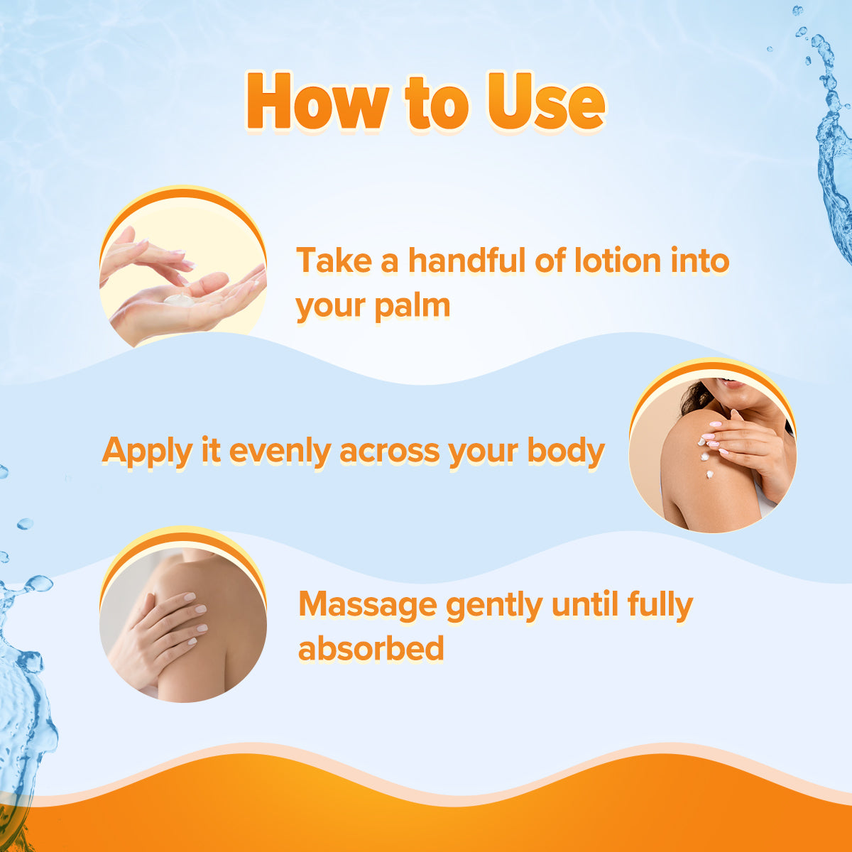 Glow+ Silky Body Lotion for 24-Hour Moisturization with Papaya & Vitamin C- 200 ml