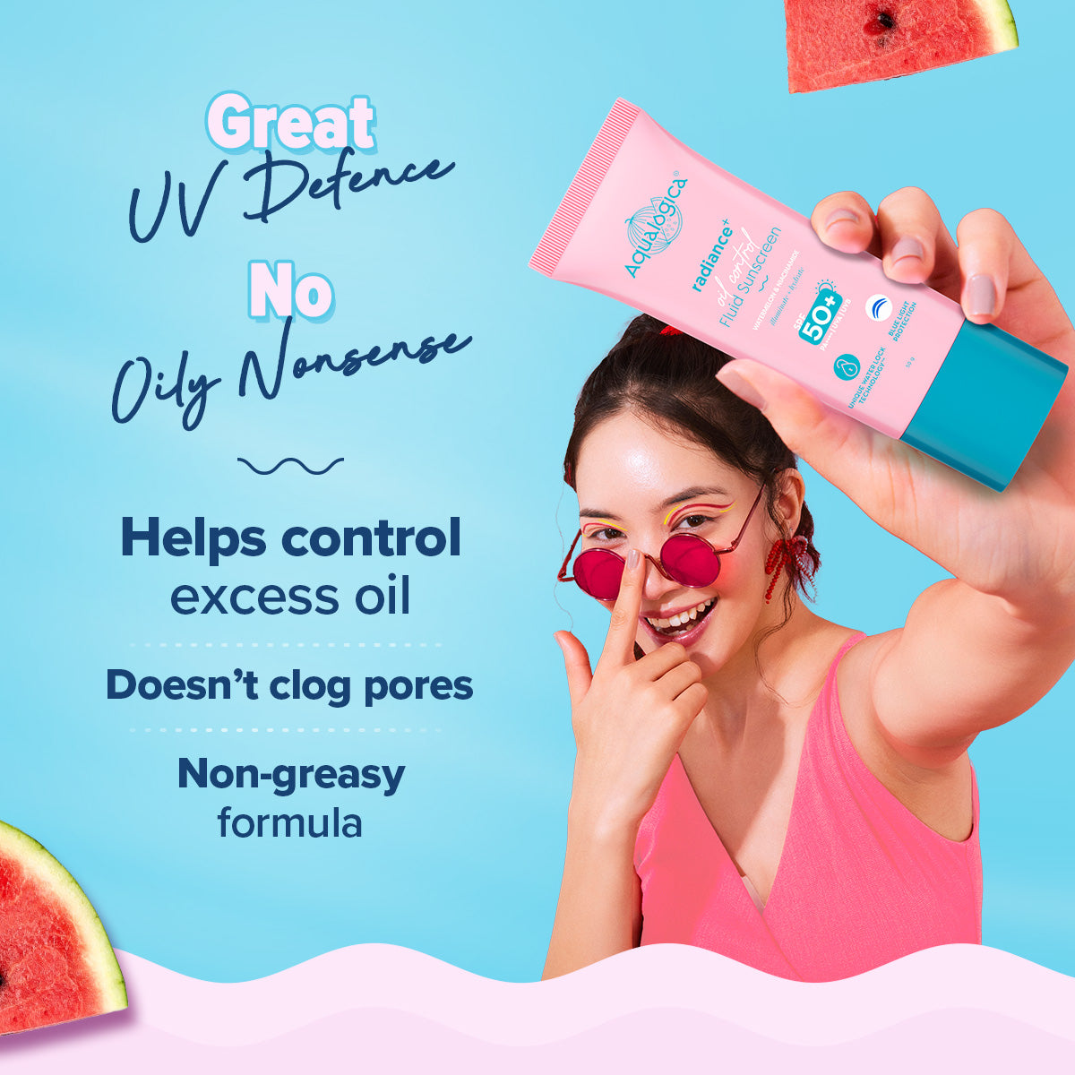 Radiance+ Oil Control Fluid Sunscreen for Oily Skin - 50g