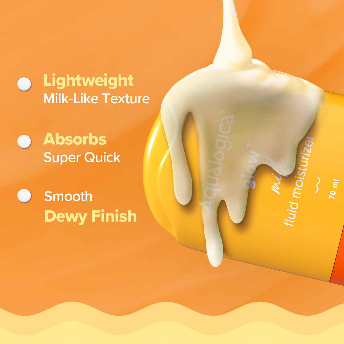 Glow+ Milk Fluid Moisturizer 70ml