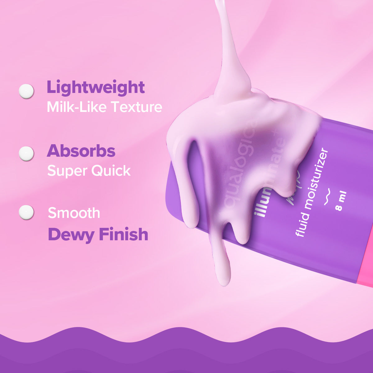 FREEBIE - Illuminate + Milk Fluid Moisturizer - 8ml