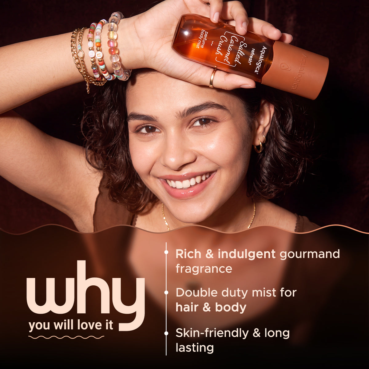 Refresh+ Perfume Body Mist - Salted Caramel Crush 150ml
